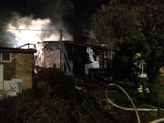 Brand - Gartenhaus